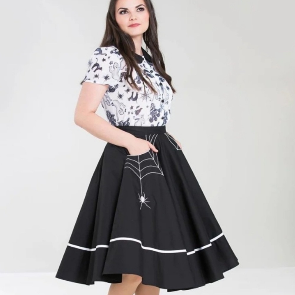 Hell Bunny | Miss Muffet 50’s Spider Skirt
